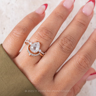 salt and pepper diamond ring