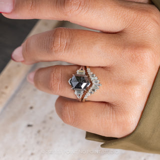 black diamond ring