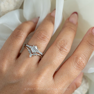 salt and pepper diamond ring