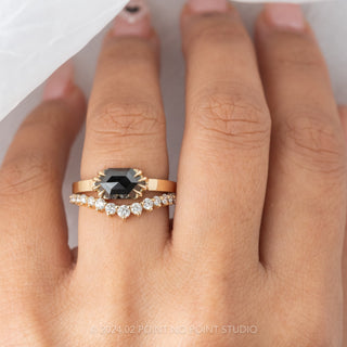 black diamond ring