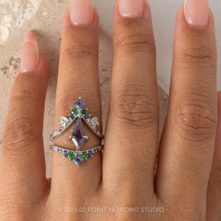 Custom Gothic Empress Engagement Ring