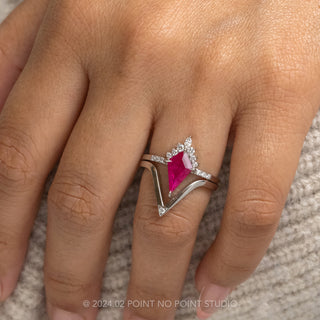 pink kite ruby ring
