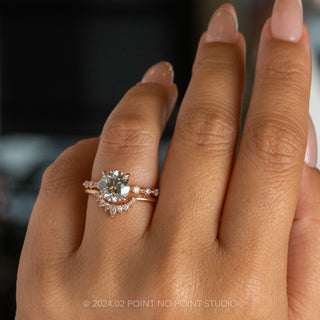 fancy grey diamond ring