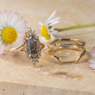 Vintage Wedding Ring Cuff Jacket, 14k Yellow Gold