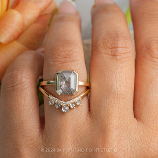 salt and pepper diamond ring