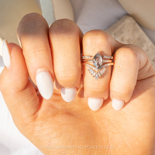 salt and pepper diamond ring