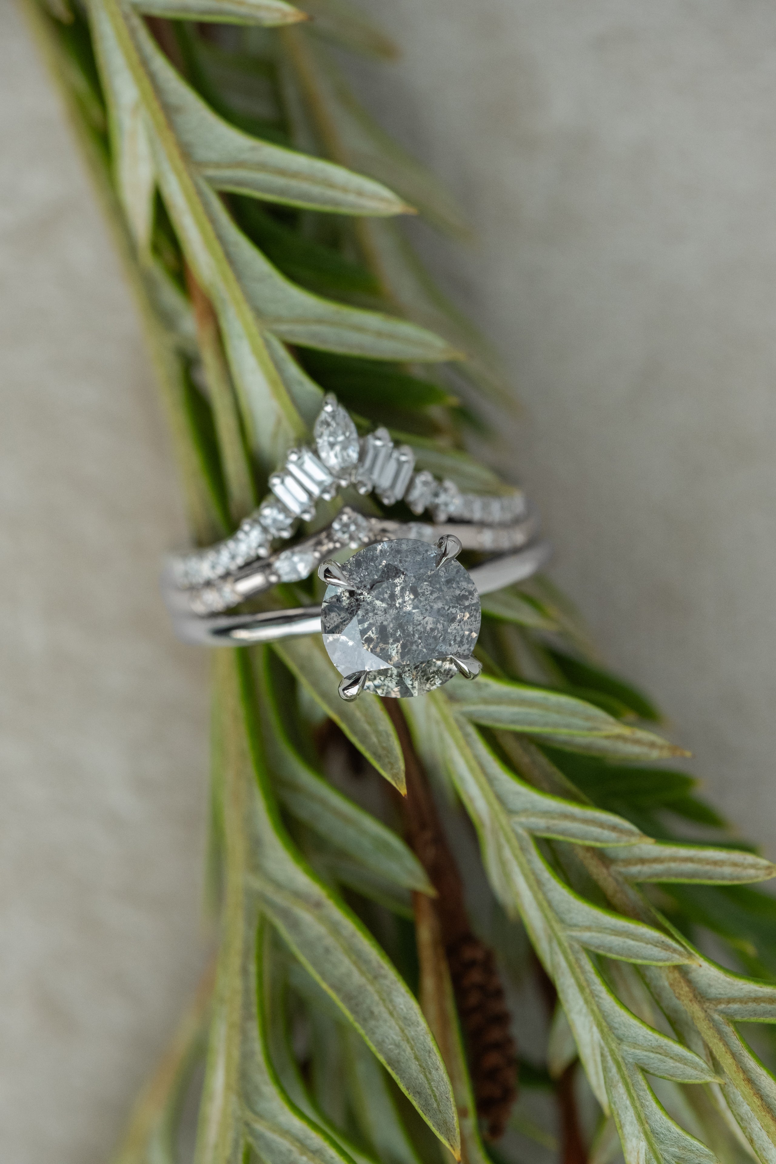 Extra Diamond Wren Wedding Band, Point No Point Studio