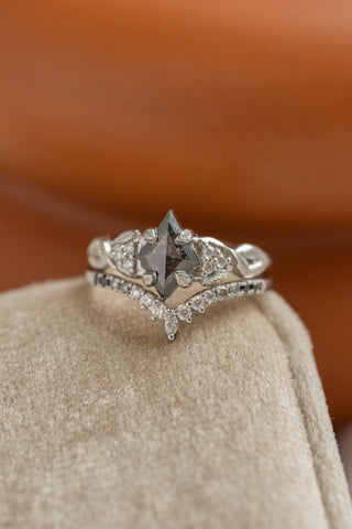 black diamond ring