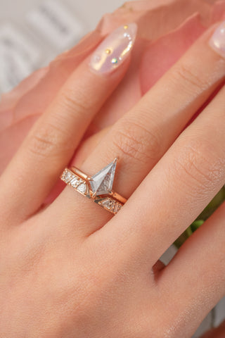 salt and pepper diamond ring