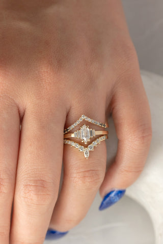 salt and pepper diamond ring