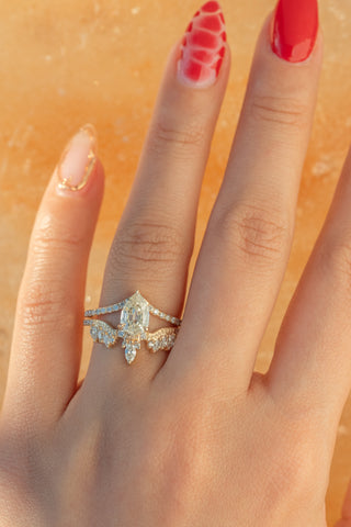 clear diamond ring