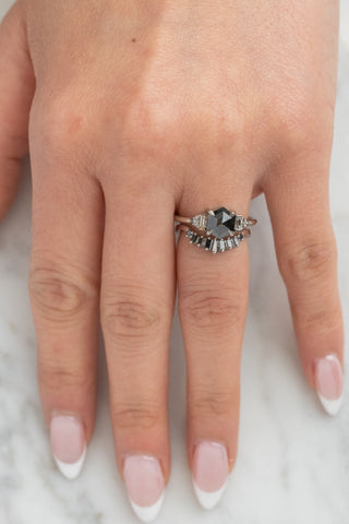 black diamond ring