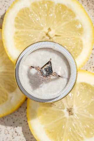 black diamond ring women's