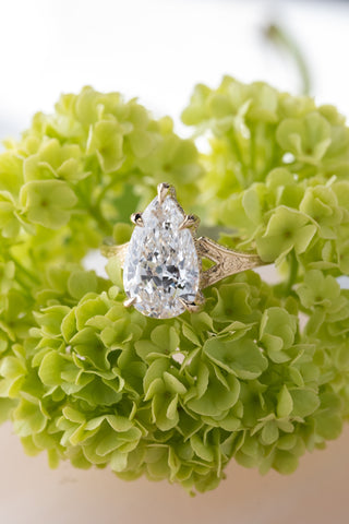 Custom Lab Diamond Faye Engagement Ring