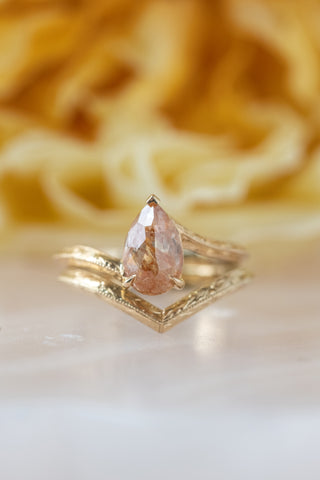 Louise Wedding Band, 14k Yellow Gold