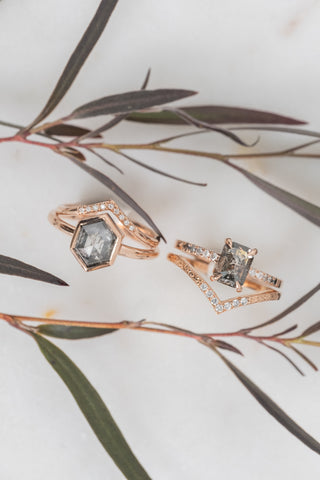 black diamond ring women's