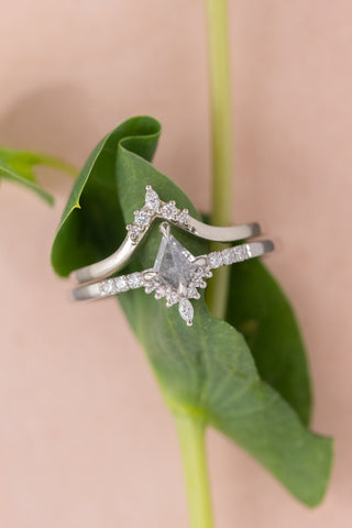 Marquise Diamond Freya Band, 14K White Gold