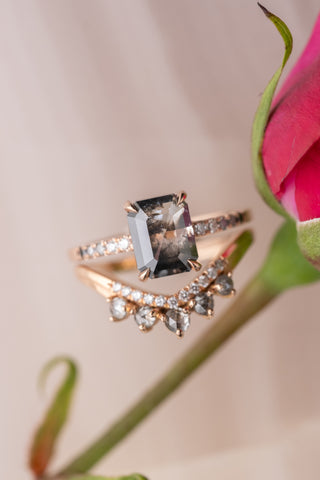 black diamond ring women's