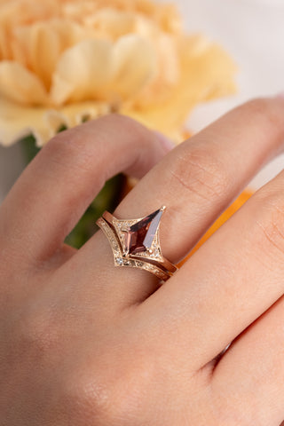 Custom Sapphire Aela Engagement Ring