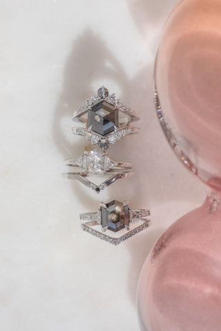 black diamond ring women's