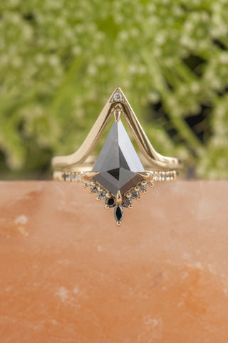 black kite diamond ring