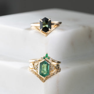 unique gemstone engagement rings