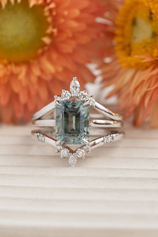 gemstone engagement rings