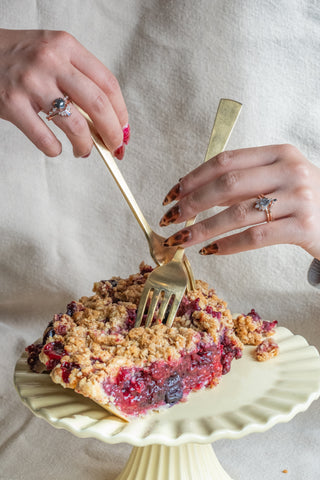 salt and pepper diamond ring