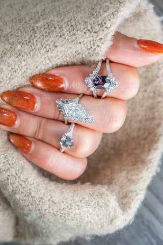 purple sapphire ring