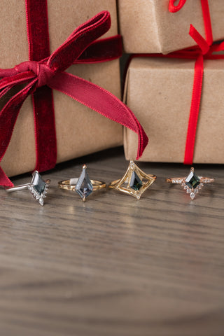 unique gemstone engagement rings