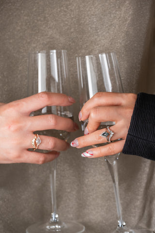 unique engagement rings