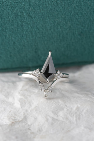 Marquise Diamond Freya Band, 14K White Gold