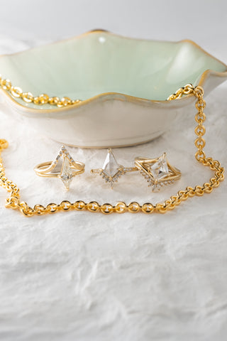 4.4mm Curb, 18" Chain Necklace, 14k Yellow Gold Filled