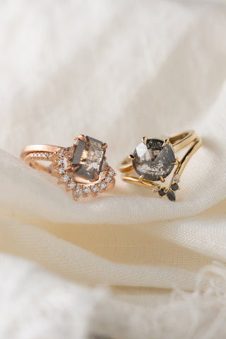 black diamond ring women's