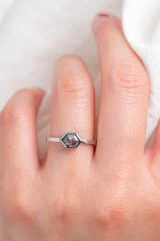 black diamond ring