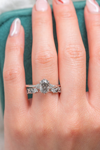 salt and pepper diamond ring