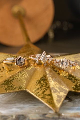 black diamond ring women's