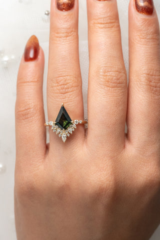 kite sapphire ring