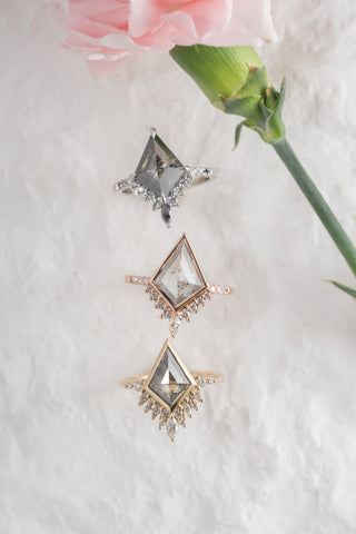 kite diamond engagement rings