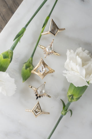 kite diamond engagement rings