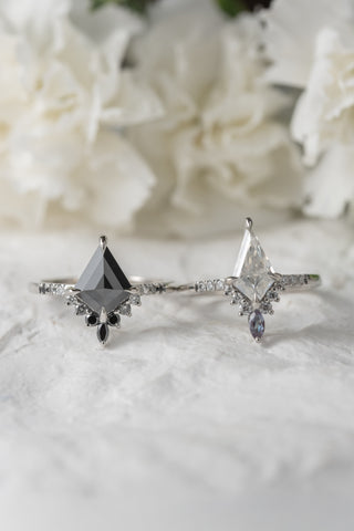 black diamond ring