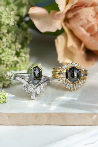 black diamond ring women's