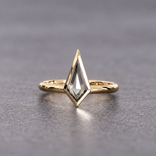 Custom Bezel Jane Engagement Ring