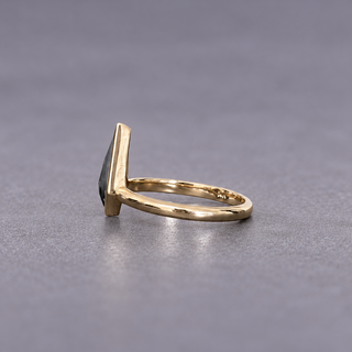 Custom Bezel Jane Engagement Ring