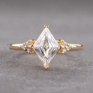 Lozenge Lab Diamond Engagement Ring, Quinn Setting
