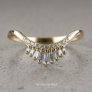 Mabel Wedding Ring, 20 Diamond