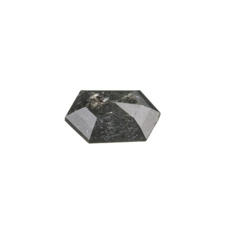 .68 Carat Salt and Pepper Rose Cut Hexagon Diamond