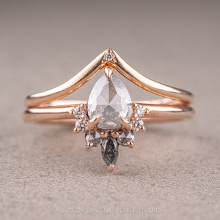 salt and pepper diamond ring