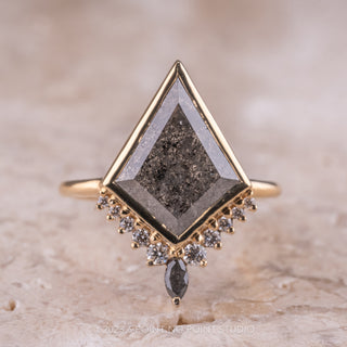 Black Kite Diamond Engagement Ring