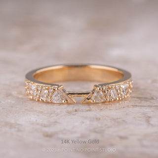 Stardust Wedding Ring Cuff, 3.5mm